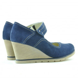 Chaussures casual femme 199 indigo velours