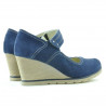 Chaussures casual femme 199 indigo velours