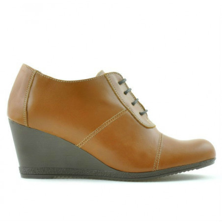 Chaussures casual femme 656 marron ciré