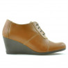 Chaussures casual femme 656 marron ciré