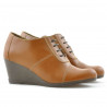 Chaussures casual femme 656 marron ciré