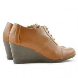 Chaussures casual femme 656 marron ciré