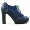 Chaussures décontractées femme 637 indigo combiné