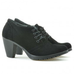 Chaussures casual femme 167 noir velours