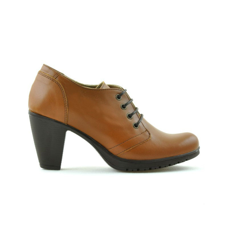 Chaussures casual femme 167 marron ciré