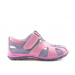 Chaussures enfants petits 07c violet+rose