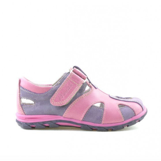 Chaussures enfants petits 07c violet+rose