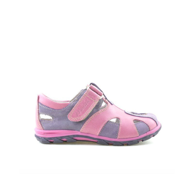 Chaussures enfants petits 07c violet+rose