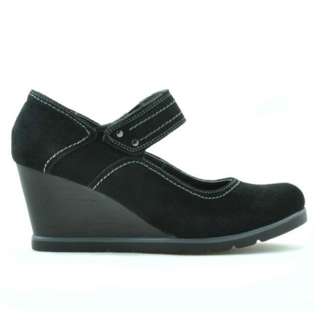 Chaussures casual femme 199 noir velours