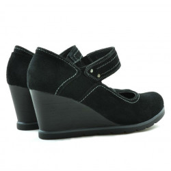Chaussures casual femme 199 noir velours