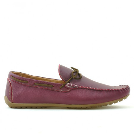 Mocassins homme 863 bordeaux