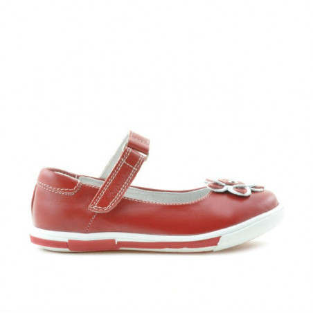 Chaussures petits enfants 06c rouge+blanc