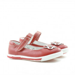 Chaussures petits enfants 06c rouge+blanc