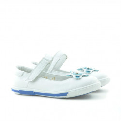 Chaussures enfants petits 06c blanc+bleu