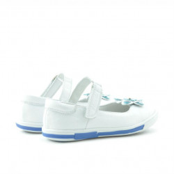 Chaussures enfants petits 06c blanc+bleu