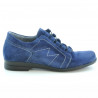 Chaussures casual femme 608 indigo velours