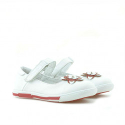 Chaussures enfants petits 06c blanc+rouge