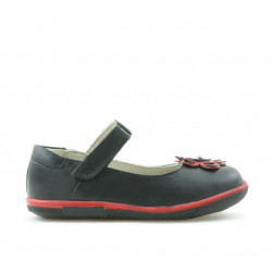 Chaussures enfants petits 06c noir + rouge