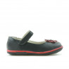 Chaussures enfants petits 06c noir + rouge