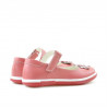 Chaussures petits enfants 06c rouge corail+blanc