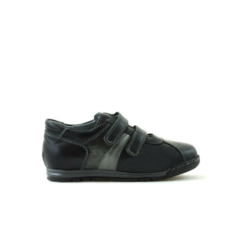 Chaussures enfants petits 02c noir + gris