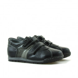 Chaussures enfants petits 02c noir + gris