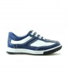 Chaussures enfants petits 15c indigo+blanc