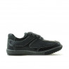Chaussures enfants petits 15c noir+gris