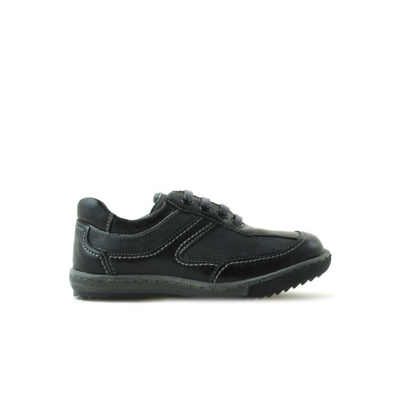 Chaussures enfants petits 15c noir+gris