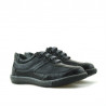 Chaussures enfants petits 15c noir+gris