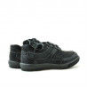 Chaussures enfants petits 15c noir+gris