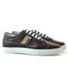 Baskets femme 657 bordeaux
