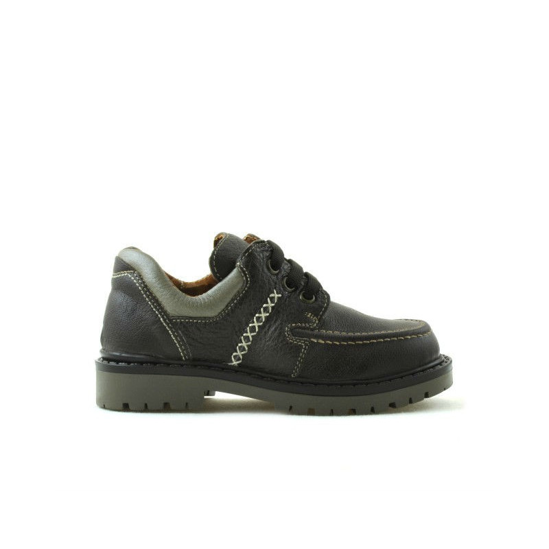 Chaussures enfants petites 13c café