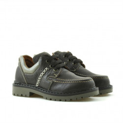 Chaussures enfants petites 13c café