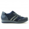 Baskets femme 641 indigo combiné