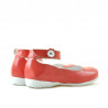Chaussures enfants petits 17c vernis rouge corail