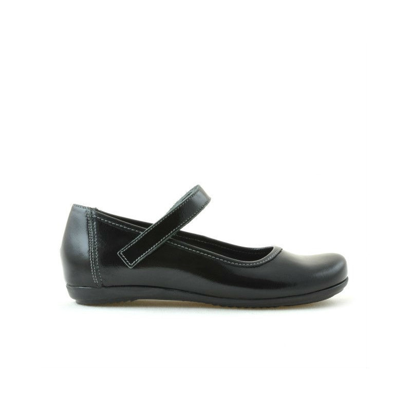 Chaussures enfants 151 vernis noir