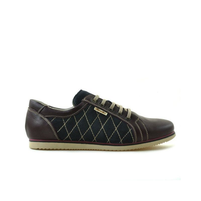 Chaussures de sport femme 648 bordeaux+indigo