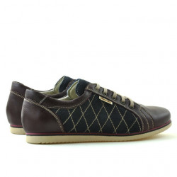 Chaussures de sport femme 648 bordeaux+indigo