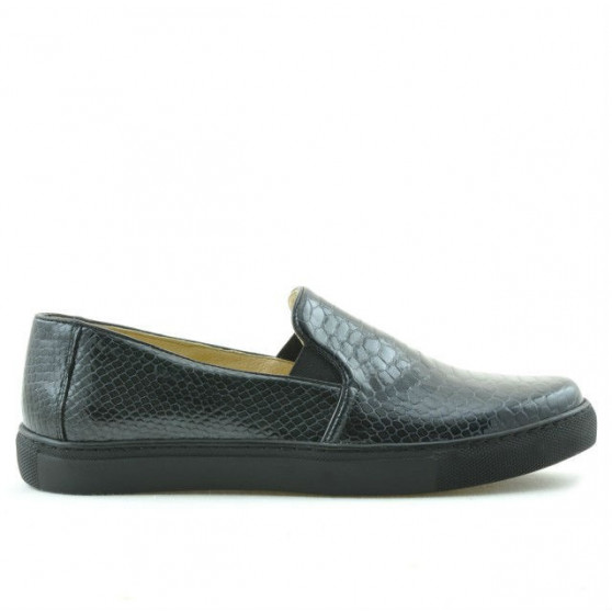 Baskets femme 658 croco indigo Baskets femme 658 croco indigo