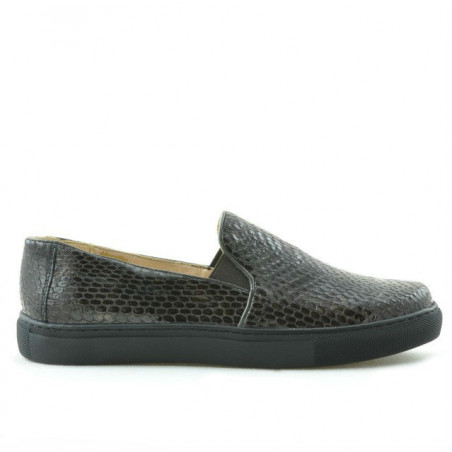 Chaussures de sport femme 658 croco café