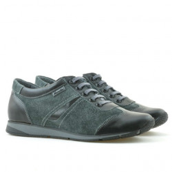 Baskets femmes 196 noir+gris