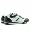Baskets femme 196 noir+blanc