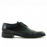 Chaussures élégantes adolescents 391 vernis noir combiné