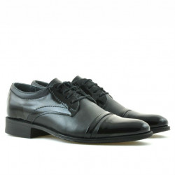 Chaussures élégantes adolescents 391 vernis noir combiné