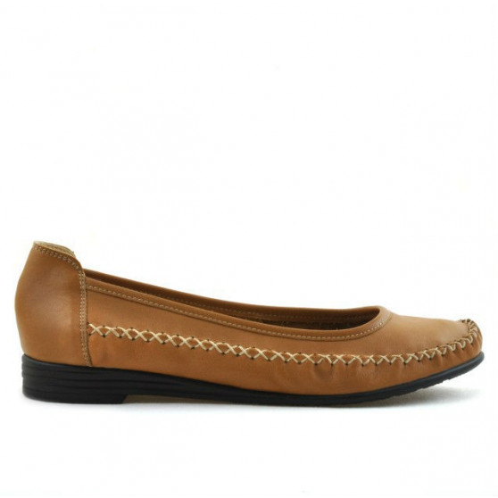 Ballerines femme 190 marron ciré Ballerines femme 190 marron ciré