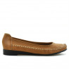 Ballerines femme 190 marron ciré