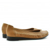 Ballerines femme 190 marron ciré