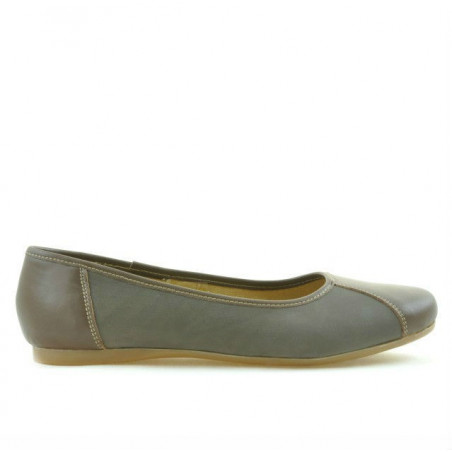 Ballerines femme 183 cappuccino combiné