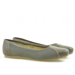 Ballerines femme 183 cappuccino combiné